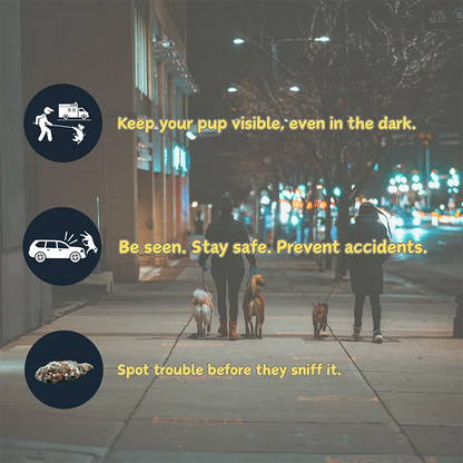 1pc Illuminated Retractable Dog Leash -16ft, Adjustable,ldeal For Medium And Large Dogs, Perfect For Nighttime Walks And Runs