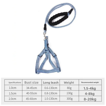 Dog leash, Retractable Harness, Dog Walking Rope, Medium, Small dog Chains, Collars, Pet supplies