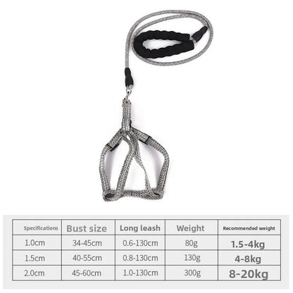 Dog leash, Retractable Harness, Dog Walking Rope, Medium, Small dog Chains, Collars, Pet supplies